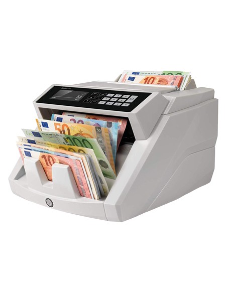 Detector contador de billetes falsos safescan 2465s 7 puntos de verificacion funcion anadir y de fajos