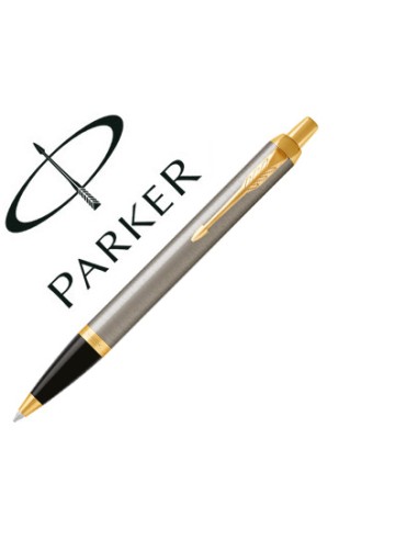 Boligrafo parker im core metal cepillado gt