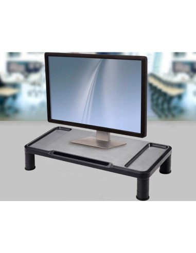 Soporte q connect para monitor ajustable en altura 555x265x112 mm