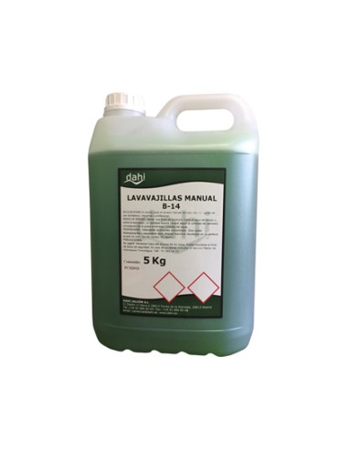 Lavavajillas dahi manual garrafa de 5 litros