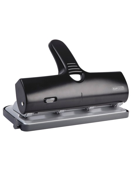 Taladrador rapesco alu 40 negro 4 taladros capacidad 40 hojas
