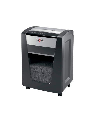 Destructora de documentos rexel momentum x420 capacidad de corte 20 hojas destruye grapas y clips papelera 30 l