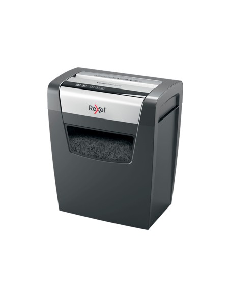 Destructora de documentos rexel momentum x312 capacidad de corte 12 hojas destruye grapas y clips papelera 23 l