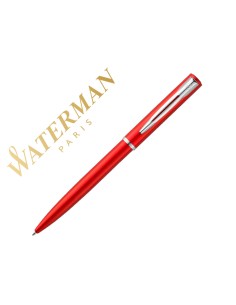 Boligrafo waterman allure laca roja en estuche de regalo