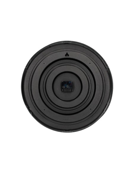 Reloj q connect de pared plastico oficina redondo 50 cm marco cromado