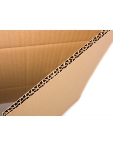 Caja de embalar marron q connect doble canal 420x200x300 mm