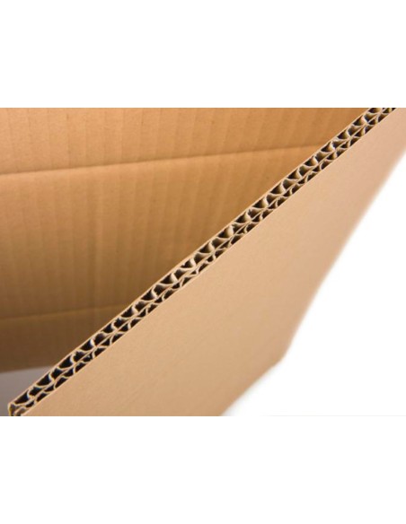 Caja de embalar marron q connect doble canal 420x200x300 mm Caja de embalar marron q connect doble canal 420x200x300 mm