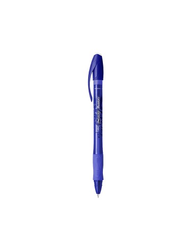 Boligrafo bic gelocity illusion borrable azul punta de 07 mm