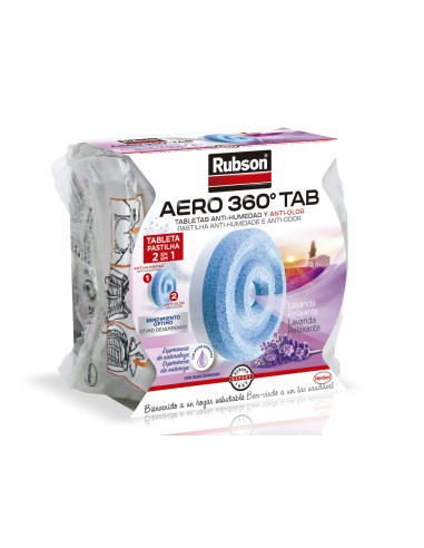 Recambio pastilla deshumidificador rubson aero 360º aromaterapia lavanda