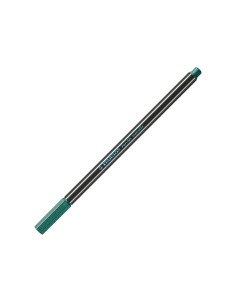 Rotulador stabilo acuarelable pen 68 metalico verde punta gruesa 1mm