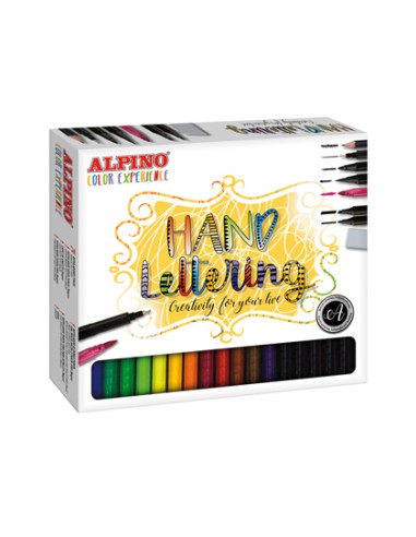 Set de dibujo alpino color experience lettering