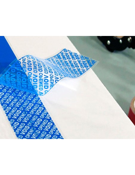 Cinta seguridad q connect precinto postal azul 35 mt x 33 mm