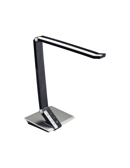 Lampara de oficina q connect sobremesa profesional abs 28 leds 9w interruptor sensor 4 niveles color negro Lampara de oficina q connect sobremesa profesional abs 28 leds 9w interruptor sensor 4 niveles color negro