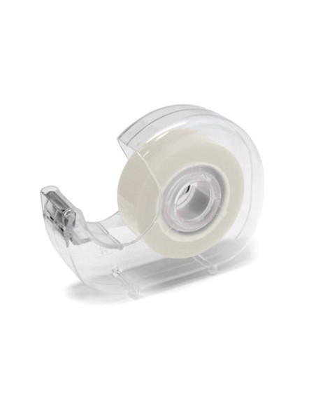 Cinta adhesiva q connect invisible 75 mt x 19 mm con portarrollo en blister