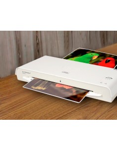 Bolsa de plastificar q connect 303 x 216 mm din a4 125 mc autoadhesivas caja de 100 unidades