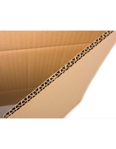 Caja para embalar q connect usos varios carton doble canal marron 304x150x217 mm