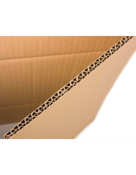 Caja para embalar q connect usos varios carton doble canal marron 172x217x110 mm Caja para embalar q connect usos varios carton doble canal marron 172x217x110 mm