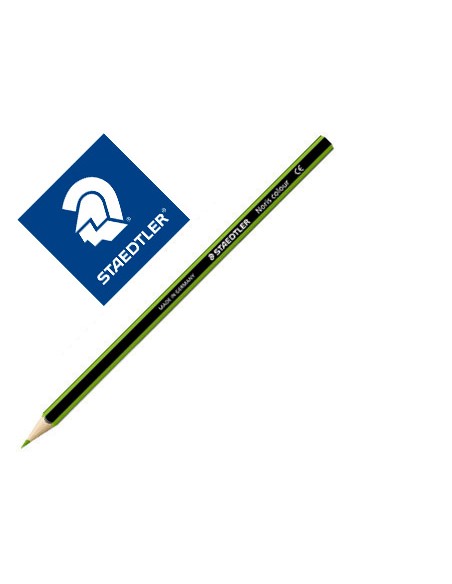 Lapiz de color staedtler wopex ecologico verde claro