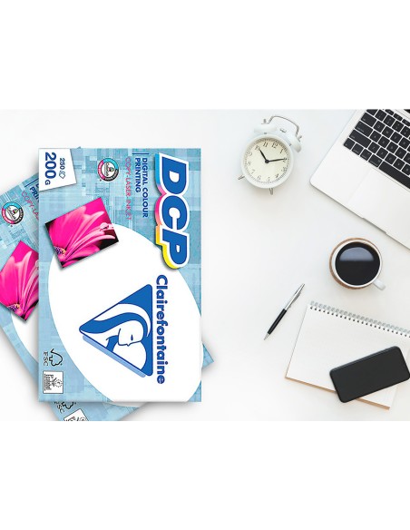 Papel fotocopiadora clairefontaine din a3 200 gr paquete de 250 hojas