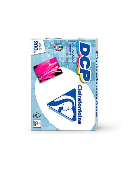 Papel fotocopiadora clairefontaine din a3 200 gr paquete de 250 hojas