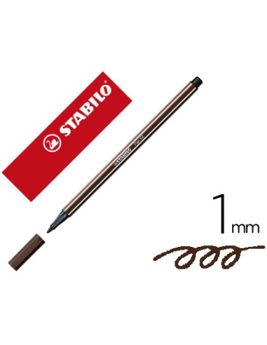 Rotulador stabilo acuarelable pen 68 sombra punta gruesa 1mm