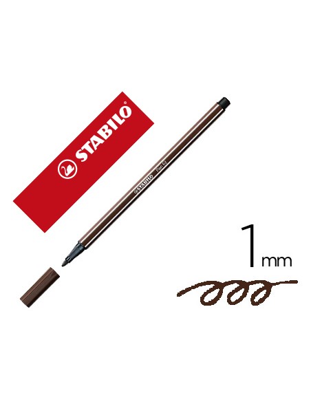 Rotulador stabilo acuarelable pen 68 sombra punta gruesa 1mm