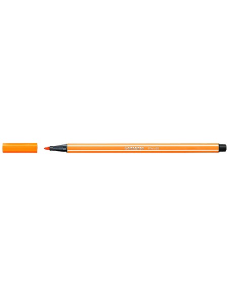 Rotulador stabilo acuarelable pen 68 ocre punta gruesa 1mm