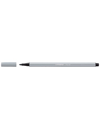 Rotulador stabilo acuarelable pen 68 gris azulado claro punta gruesa 1mm