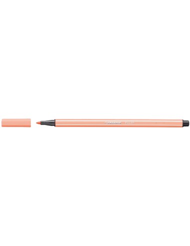 Rotulador stabilo acuarelable pen 68 carne claro punta gruesa 1mm