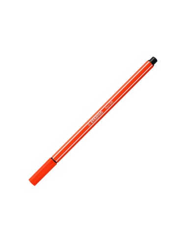 Rotulador stabilo acuarelable pen 68 bermellon punta gruesa 1mm