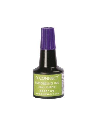 Tinta tampon q connect violeta bote 28 ml