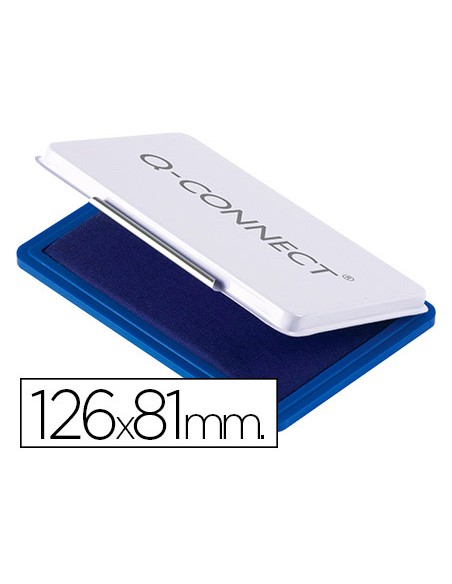 Tampon q connect nº1 126x81 mm azul