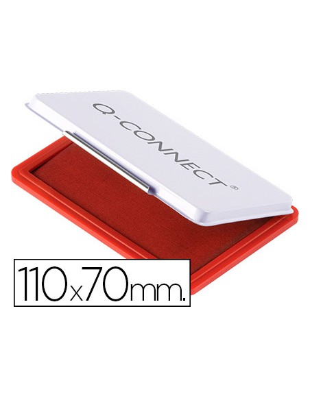 Tampon q connect nº2 110x70 mm rojo