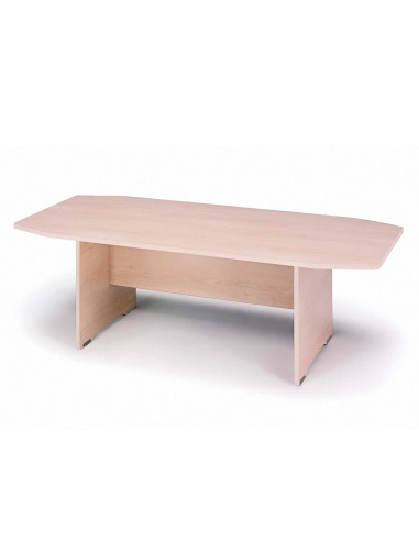Mesa de reunion rocada meeting 3003aa01 estructura madera haya tablero madera haya 220x100x72 cm