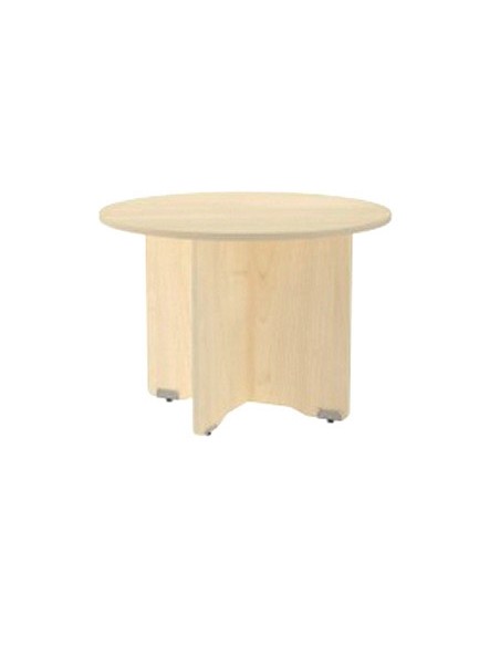 Mesa de reunion rocada meeting 3006aa01 estructura madera haya en aspas tablero haya 120 cm diametro Mesa de reunion rocada meeting 3006aa01 estructura madera haya en aspas tablero haya 120 cm diametro