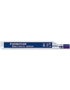 Minas staedtler mars micro grafito 07 mm h tubo con 12 unidades