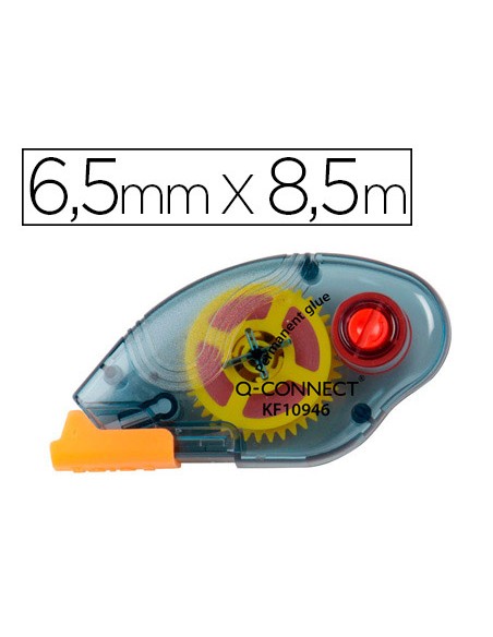 Pegamento q connect roller compact permanente 65 mm de ancho x 85 mt unidad