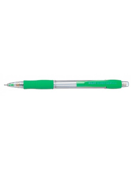 Portaminas pilot super grip verde claro 05 mm sujecion de caucho