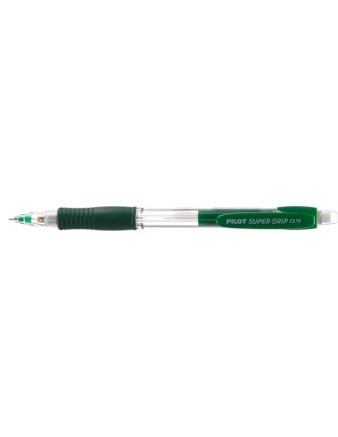 Portaminas pilot super grip verde 05 mm sujecion de caucho