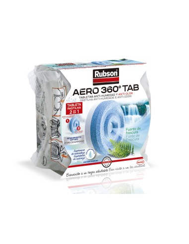 Recambio pastilla deshumidificador rubson aero 360º aromaterapia frescura