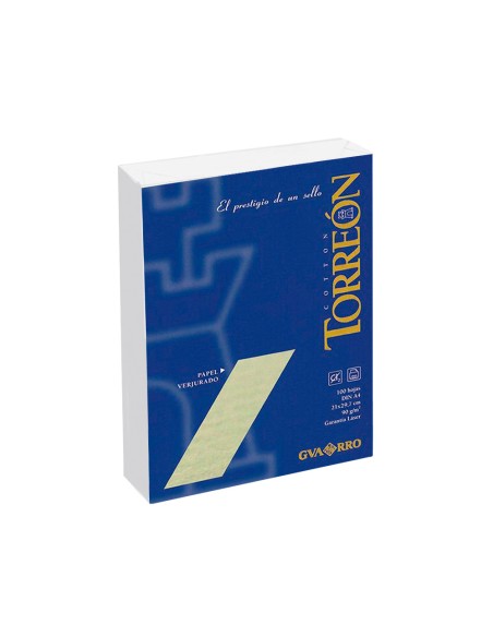 Papel torreon blanco crema a4 90 gr paquete de 100 hojas