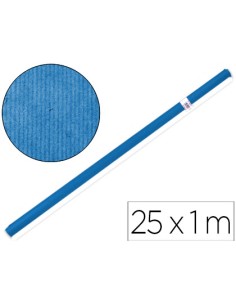 Papel kraft liderpapel azul rollo 25x1 mt