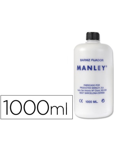 Barniz fijativo manley acabado brillante bote de 1000ml