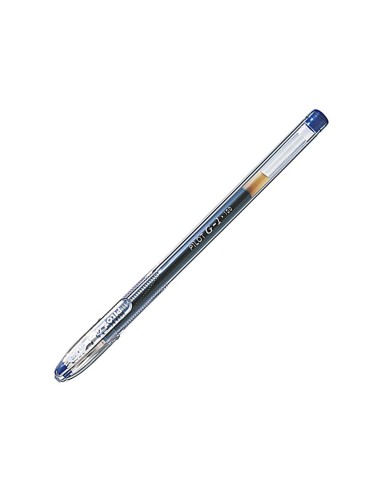 Boligrafo pilot g 1 azul tinta gel