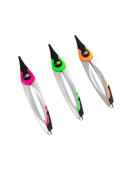 Compas liderpapel adaptador universal y minas colores surtidos