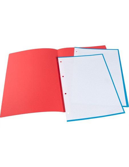 Subcarpeta cartulina liderpapel folio colores surtidos paquete de 25 unidades retractiladas