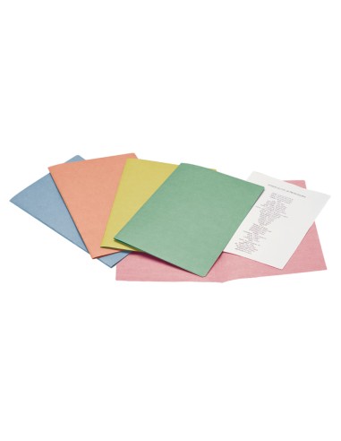 Subcarpeta cartulina liderpapel folio colores surtidos paquete de 25 unidades retractiladas