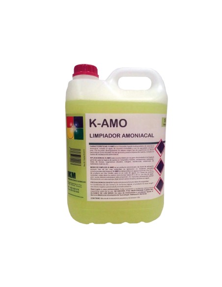 Limpiador amoniacal ikm garrafa de 5 litros