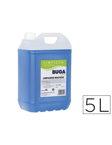 Limpiador multiusos buga clean garrafa 5 litros