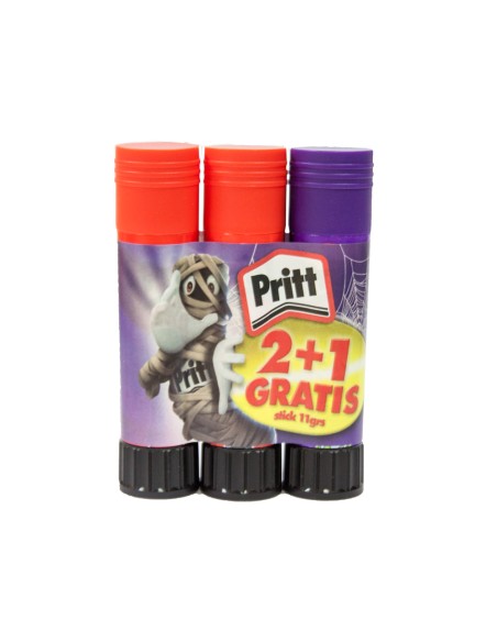 Pegamento pritt en barra 11 gr monsters pack promocional 21 sin cargo